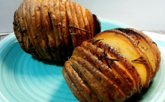 Patate hasselback contorno svedese