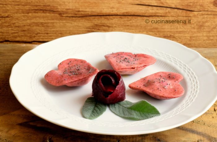 raviolo con patate e speck