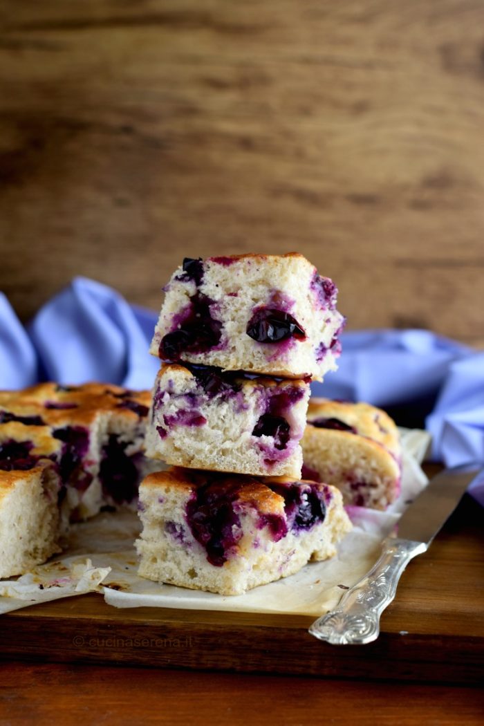 Focaccia all'uva