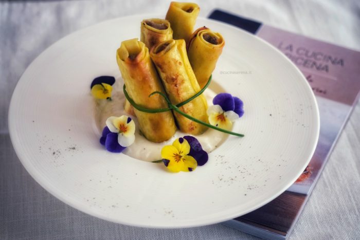 cannelloni cacio e pepe