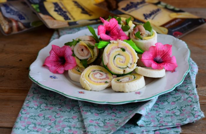 rose di tramezzino ripieni