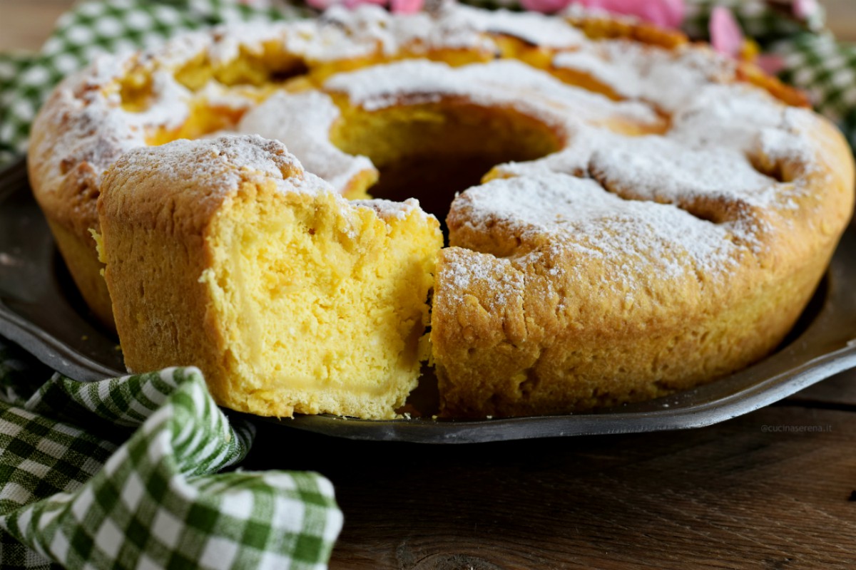 Soffione di ricotta dolce pasquale abruzzese - Cucina Serena